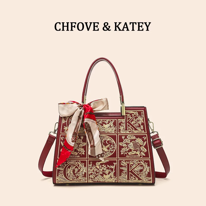 

Free Shiping items Autumn New Crossbody Mother Style Versatile Fashion Large Capacity Chinese Embroidered Handbag [1140-5]