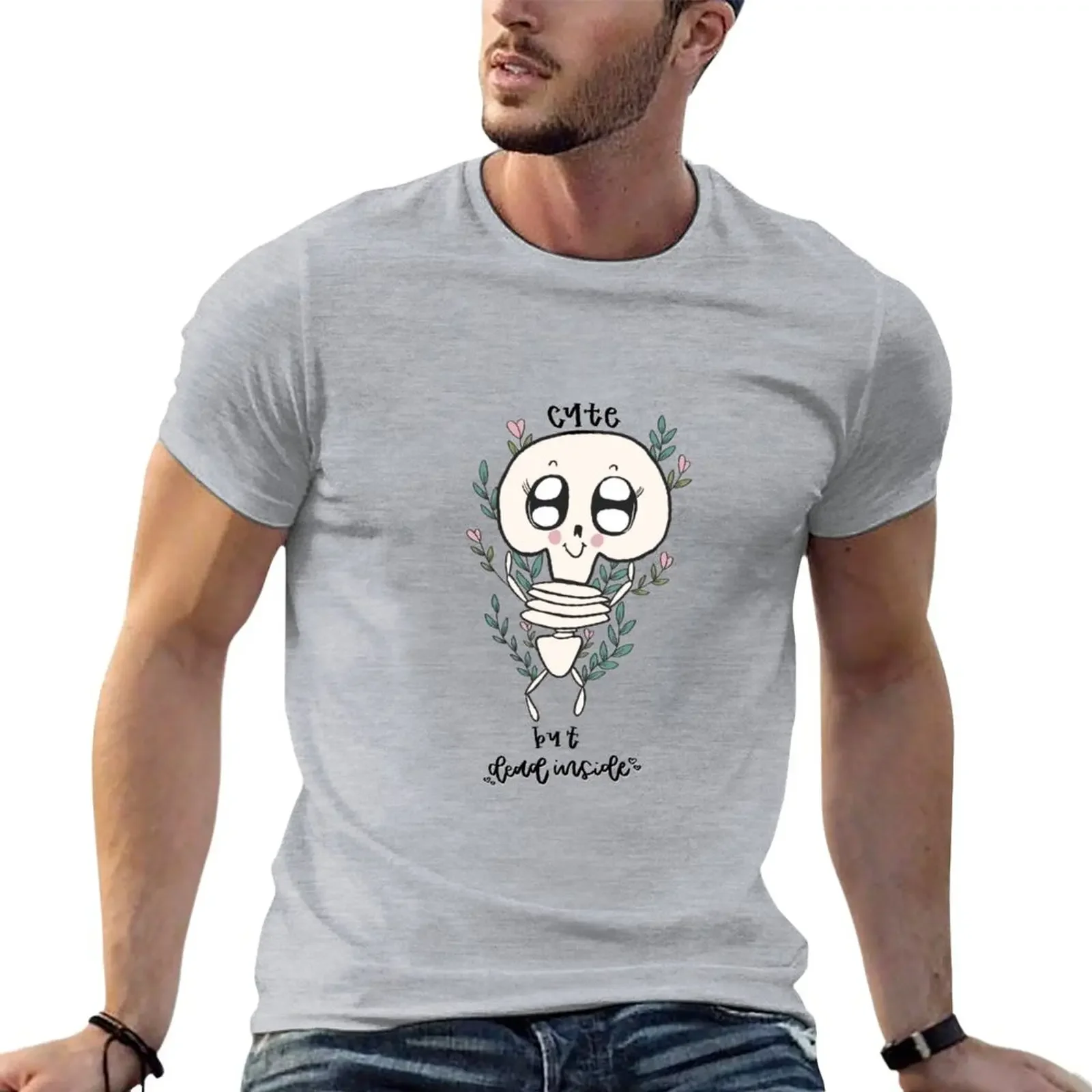 

Cute But Dead Inside T-Shirt Blouse korean fashion customs design your own mens t shirts casual stylish