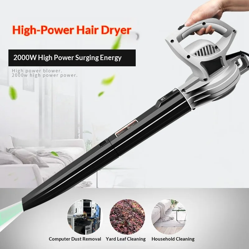 전기 송풍기 소형 야외 정원 도구 고출력 산업용 강력 가정용 220v Dmuchawa Akumulatorowa초강력 송풍기