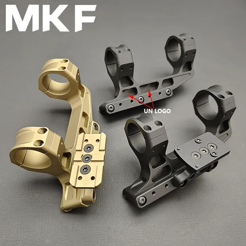 

Tactical Airsoft Fast 2.05 LPVO Scope Mount for 30mm Tube Riflescope with RMR Mount Offset Mount Plate Full Original Marking