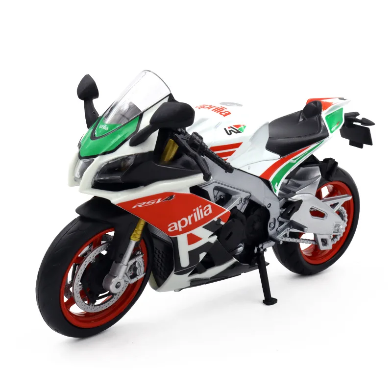 1:12 Aprilia RSV4 RR1000 Sepeda Motor Balap Paduan Model Motor