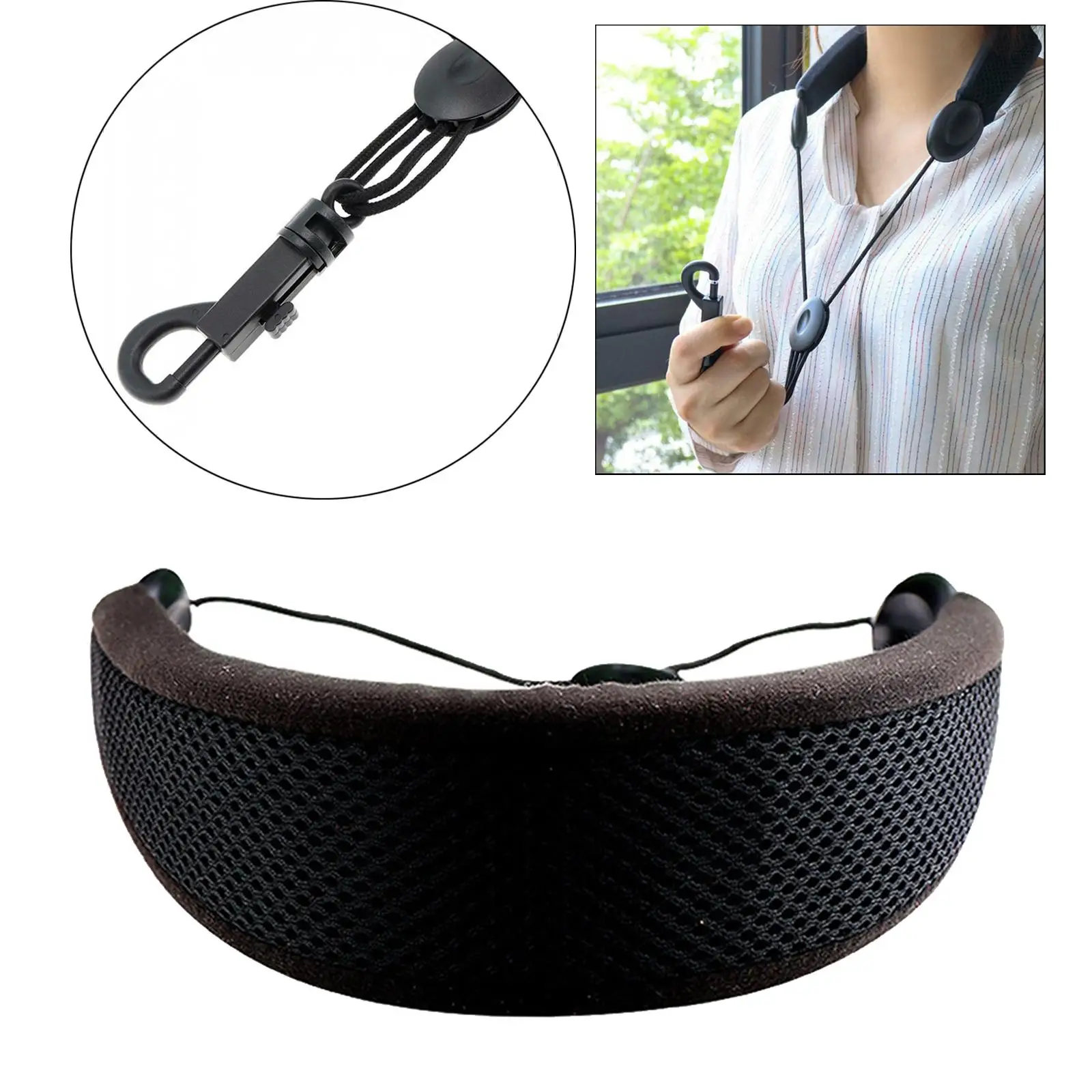 Cinturino Da Collo Per Sassofono Morbido Cuscino Imbottito Sax Per Alto Tenore Baritone Soprano
