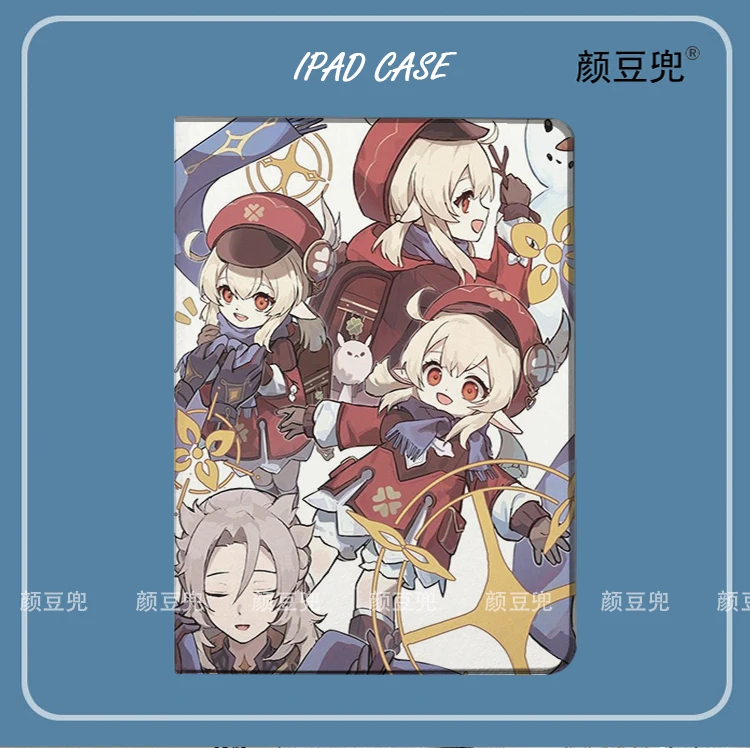 

Klee Anime Genshin Impact Case For iPad 10.2 inch 9th 10th Air 3 Mini 6 5 Case Luxury Silicone Pro 12.9 11 inch iPad Air4 5 Case