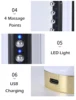 4 in 1 Water Oxygen Injector Facial Nano Mist Sprayer Essence Atomization Skin Moisture EMS Micro Current Lifting Heat Massager 3