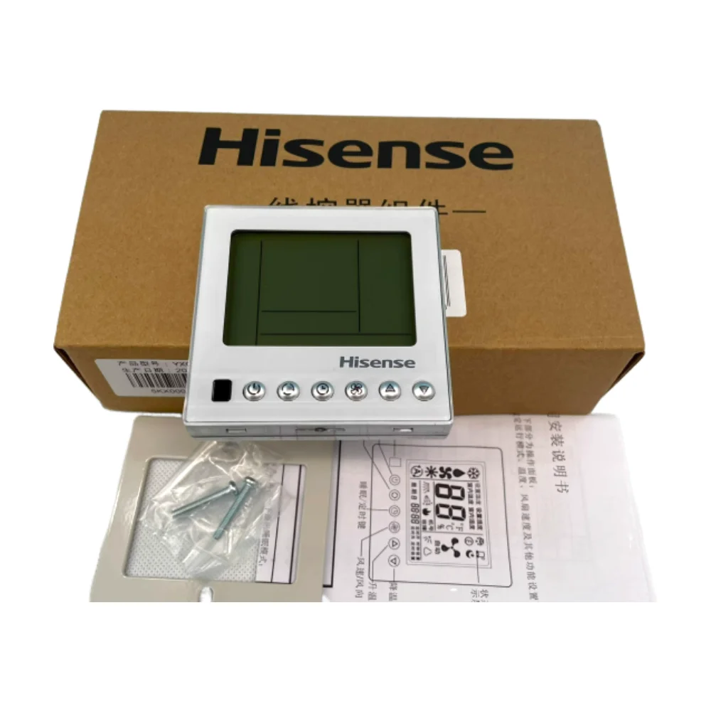 New for Hisense One to One Duct Machine Wire Control YXC-A02U Remote Control Panel 1833239. J 1489641. D Parts
