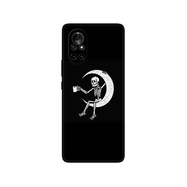 Huawei Nova 8 Case Nova8 5G 4G Back Cover For Huawei Nova 8 5G Phone Cases Soft Silicone TPU Fundas 6.57 inch black tpu case