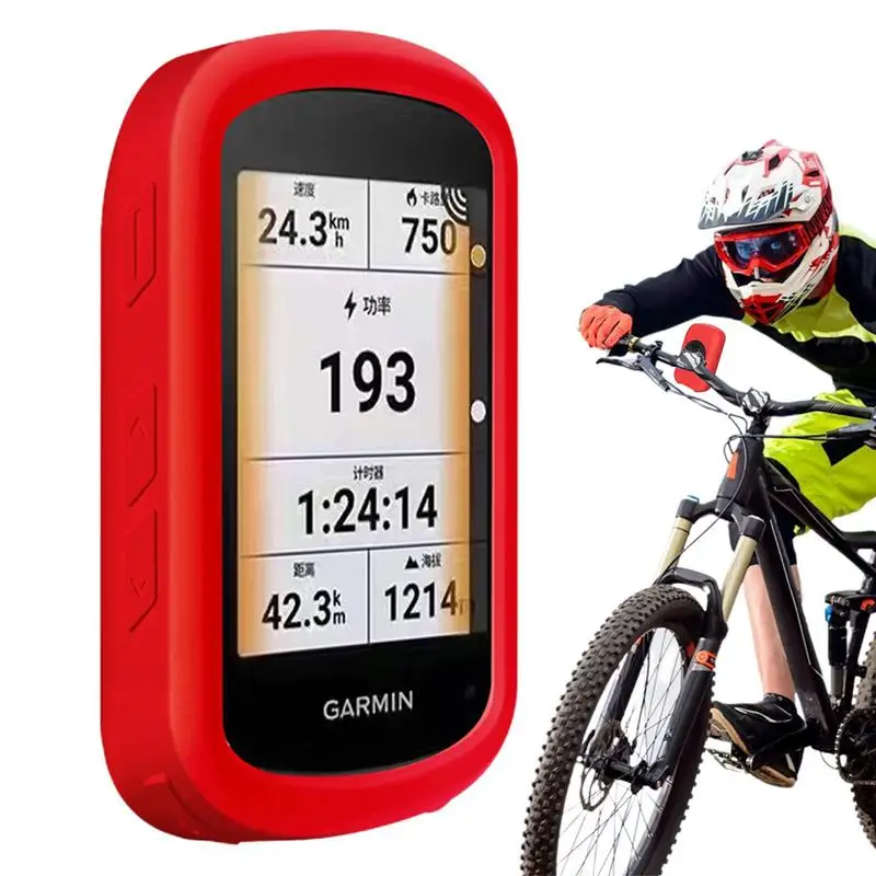 Per Garmin Edge 840 Custodia Protettiva In Silicone Antipolvere Antiurto Antigraffio Cronometro Per Bicicletta Copertura Protettiva A Copertura Totale