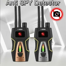 

T-8000 Wireless RF Signal Anti Spy Detector Bugs Camera Lens GSM GPS Audio Tracker Anti Eavesdrop Military Quality Scanner