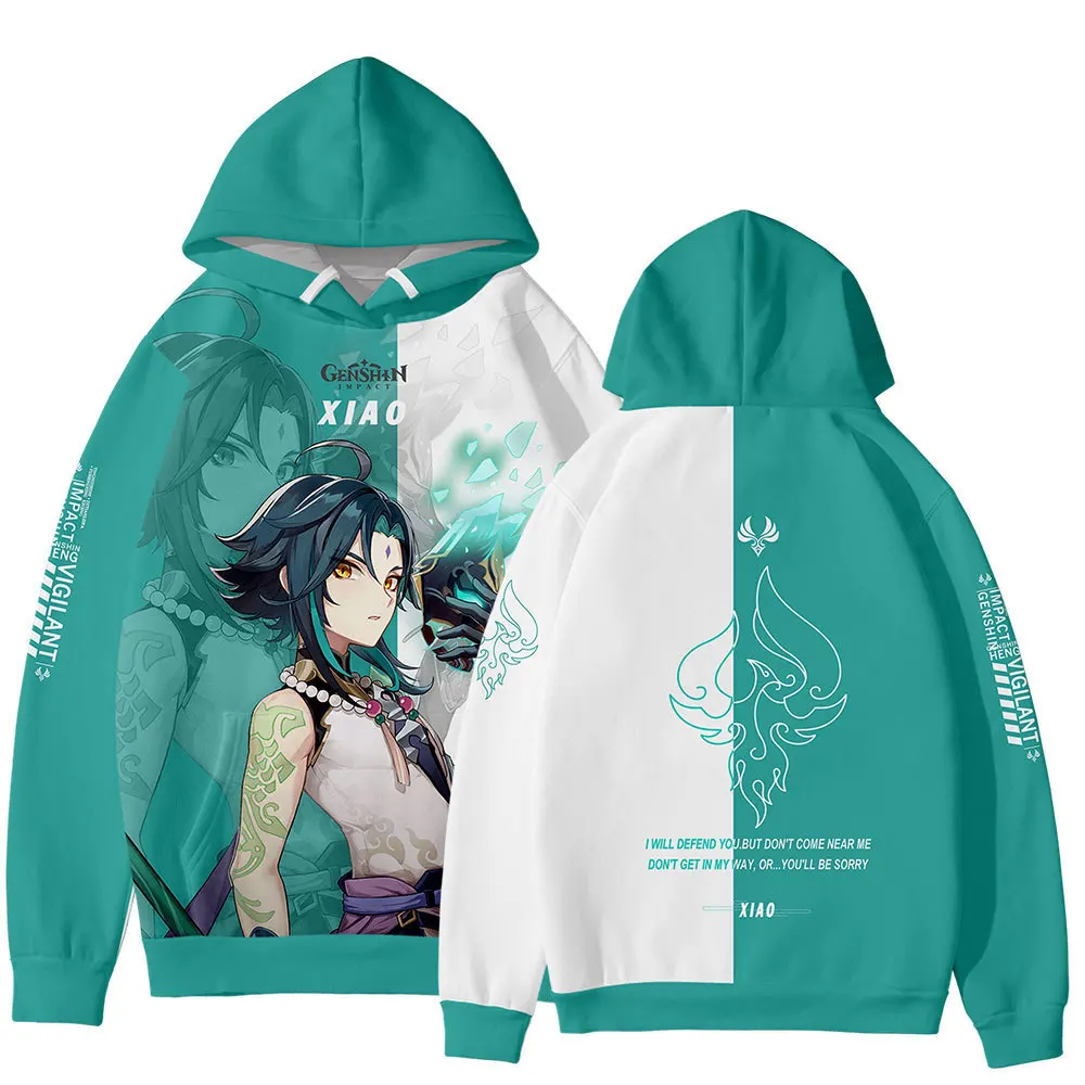 

Anime Game Genshin Impact Raiden Shogun 3D Hoodies Men Women Sweatshirt Hoodie Harajuku Fashion Kids Streetwear Boy Girl Clothes