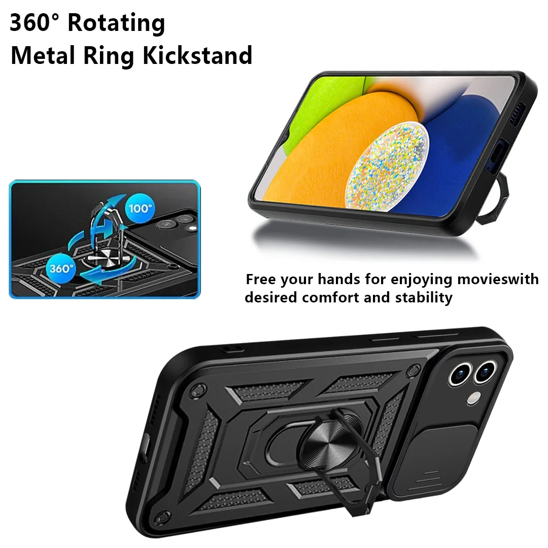 Durable Shockproof Armor Case with Car Holder