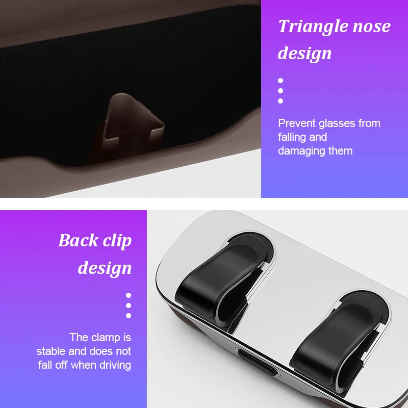 메르세데스 벤츠 마이바흐 S-클래스 B/C/E/A 클래스 C200L GLC GLK GLA W210 AMG 선글라스 홀더 안경 케이스 (차량용)