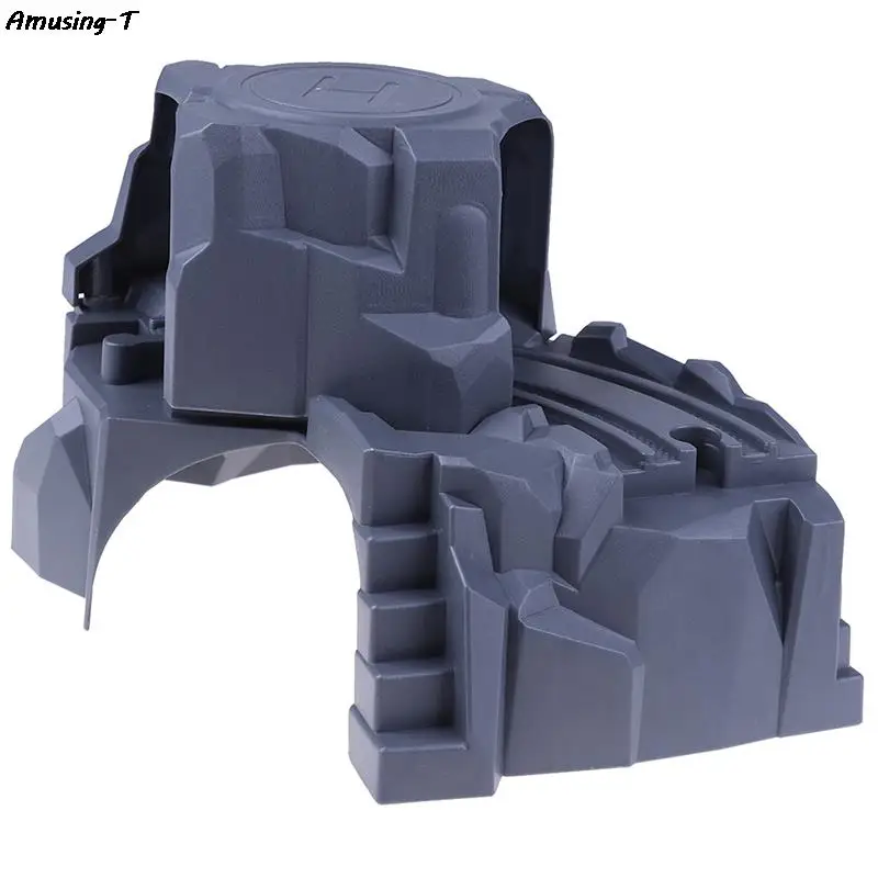 

Plastic Grey Double Tunnel Wooden Train Track Accessories For Tunnel Track Train