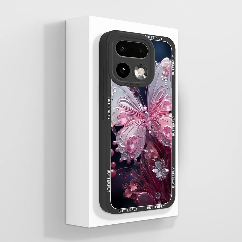 Stylish Floral Lightweight Phone Case - High Quality Soft Smooth Finish