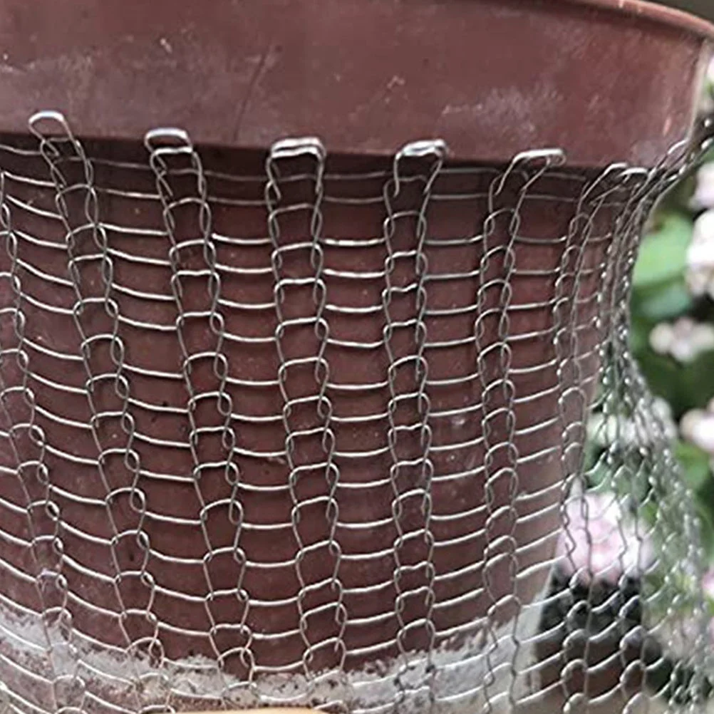 Cestini Di Protezione Per Radici Di Piante, 6 Pezzi, Gabbie Per Cestini In Filo Metallico Di Protezione Per Radici Filo Di Acciaio Inossidabile Sotterraneo Per Piante