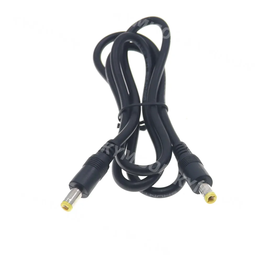 High-Quality Male-to-Male CCTV Power Extension Cable, 18AWG, 12V, Various Lengths