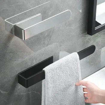 Portasciugamani Portasciugamani non perforato Portasciugamani da bagno autoadesivo Portasciugamani da cucina per bagno Articoli per la casa 1