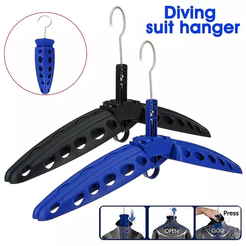 

Travel Diving Surf Drysuit Wetsuit Hanger Fast Dry Suit Hanger Folding Jumpsuit Surfing Diving Wet Suit Freediving Suit Hangers