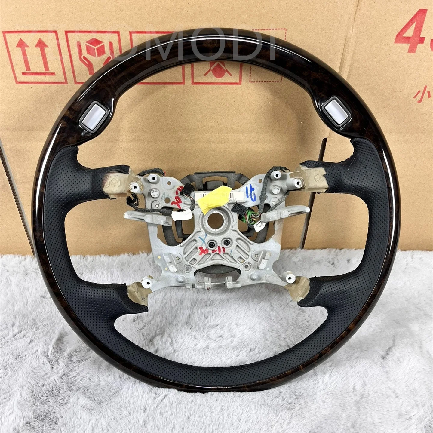 Wood Steering Wheel FOR BMW 750Li E66 2006 2007 2008 06 07 08