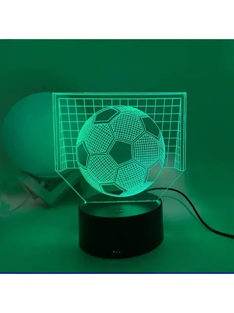 3D 착시의 매력과 기능성을 겸비한 3D 야간 조명