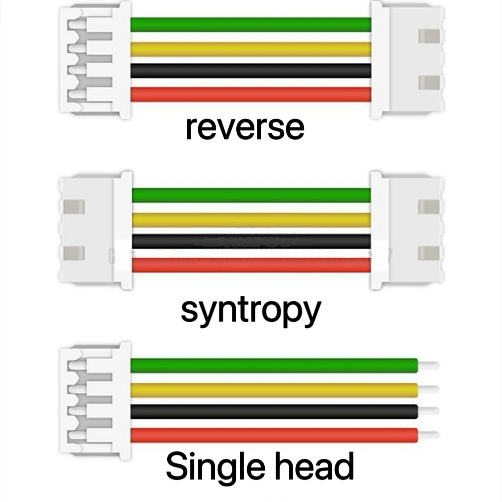 10pcsTerminalCable Xh2.54TerminalWireOneHead,twoHeadsColorConnectingwire26awg 2p/3/4/5/6/7/8/9/10/11/12p 100mm-500mm