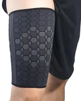 Protecteur de cuisses de sport en Nylon tricoté à haute élasticité, Leggings Anti-fuite musculaire pour cyclisme, basket-ball, Football 2