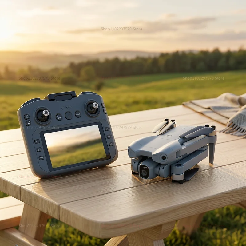 Nuovo Drone Professionale T33 4K 2026 con Telecamera HD, Gimbal a 3 Assi, Motore Brushless, WIFI 5G, Schermo e Telecomando RC Quadricottero Giocattolo - Image 4