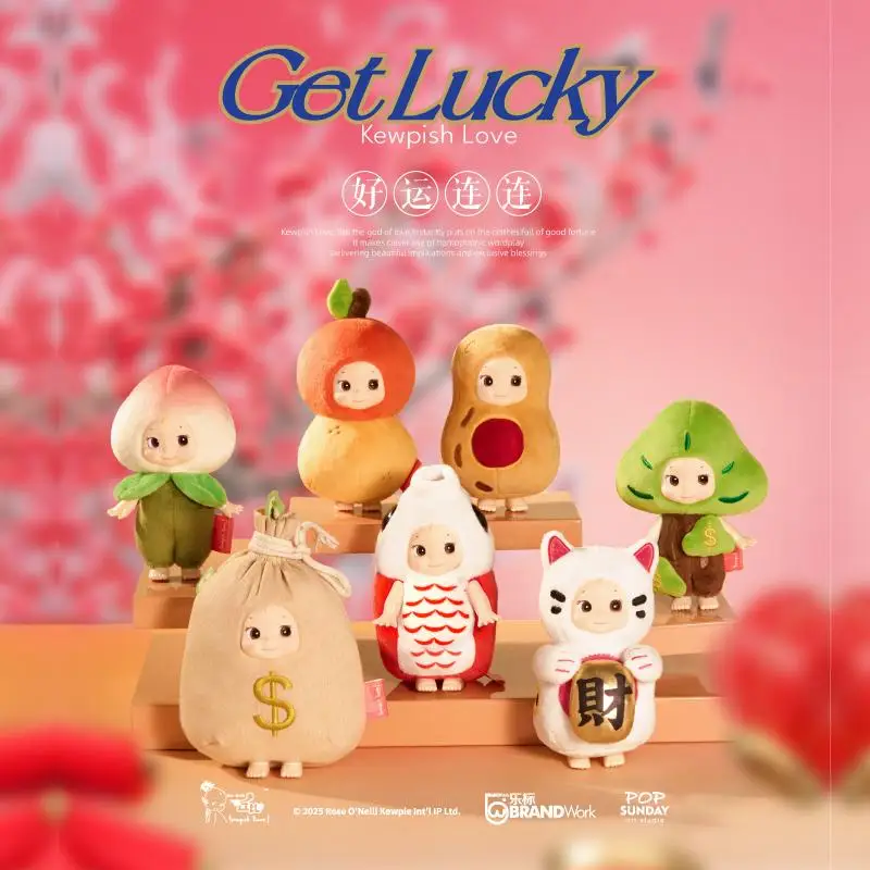 Original Kewpish Love Get Luck Series Blind Box Vinyl Doll Mystery