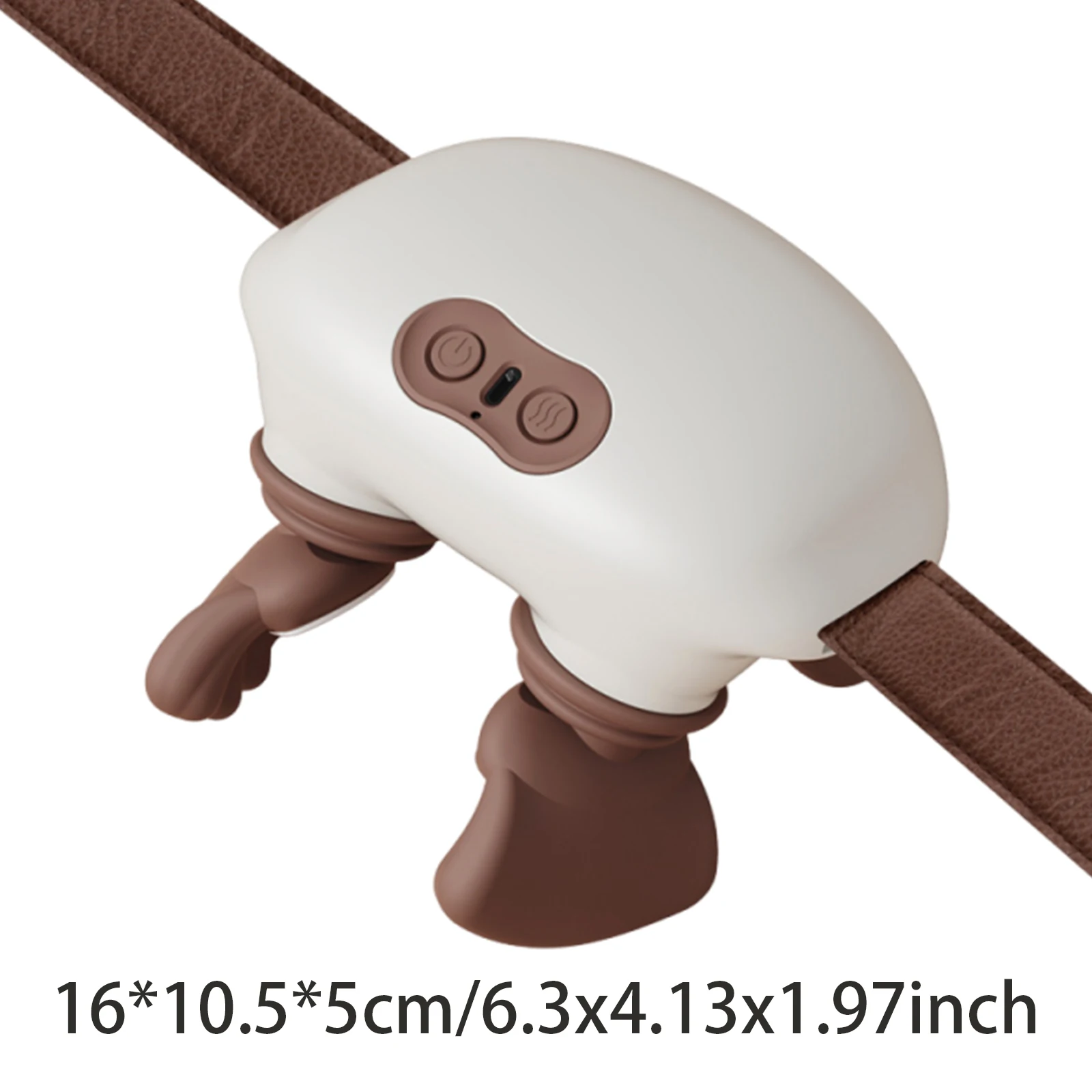 Neck Shoulder Massager Cervical Pillow Deep Tissue Shiatsu Back Cervical Massage Machine 3-Level ﻿Heating Body Back Leg Massager