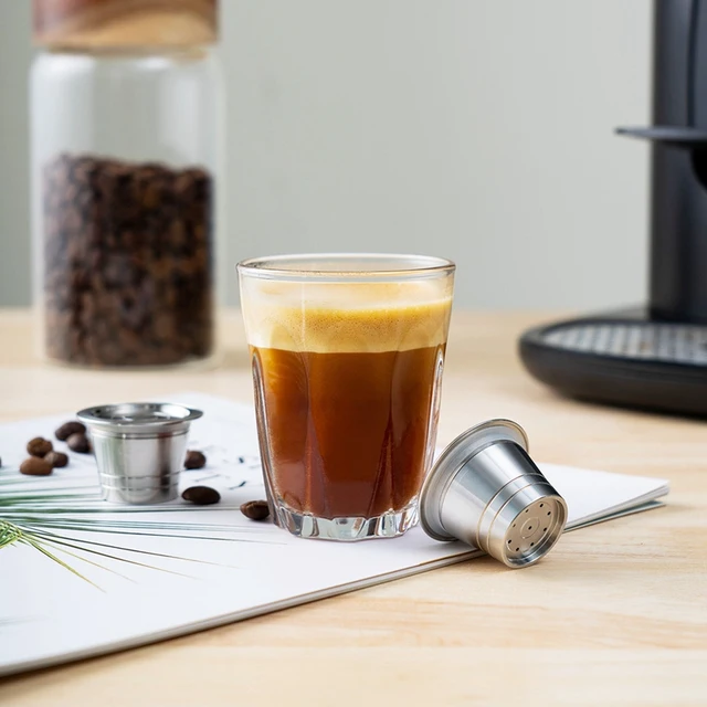 Kapszula Kávé Kitöltése A Nespresso Dolce Gusto Instant Rozsdamentes Acél Újrahasznosítható Héj - Image 5