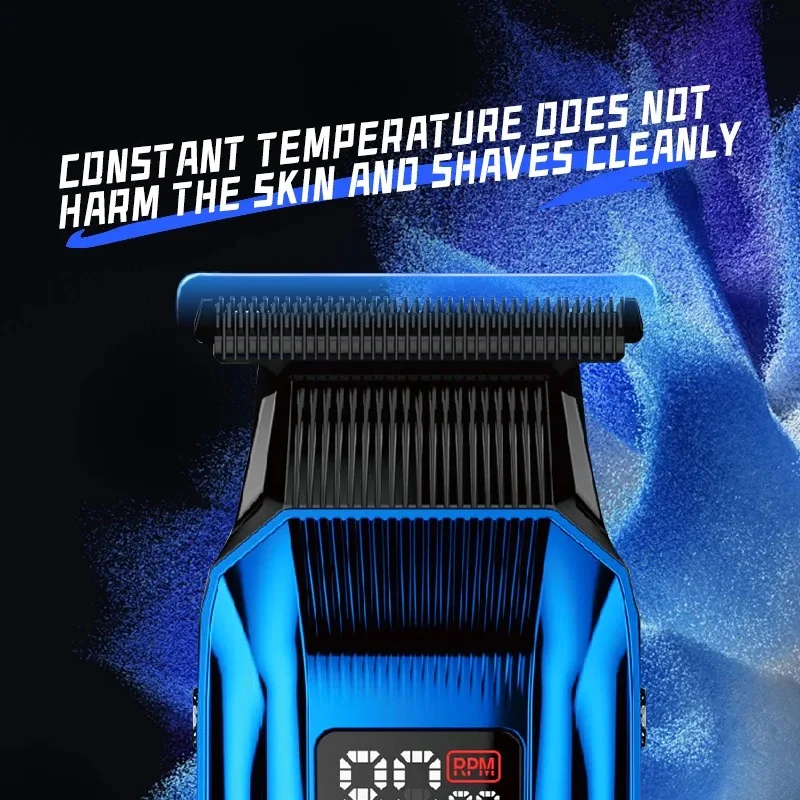 Kemei 2795 Professional Cordless Hair Trimmer Electric Rechargeable Hair Clippers Barber Zero Gapped Finish Hair Citing Machine 3