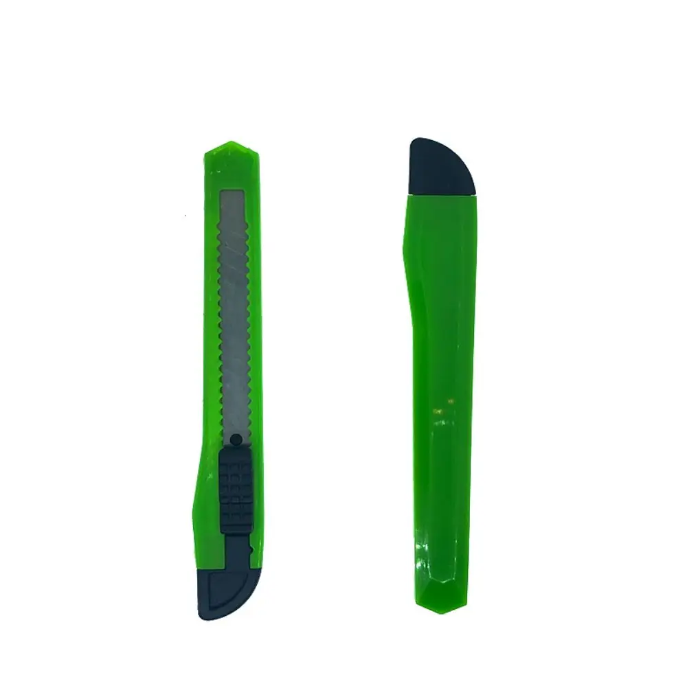 9mm Multifunction Retractable Utility Knife Snap-Off Box Opener Paper Cutter Office School Handicraft Stationery Tool Hand Tools - 5