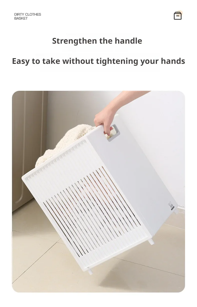 Dirty Clothes Basket Clothing Storage Basket Household Clothes Basket Bathroom Storage Ins Large Capacity Laundry Basket