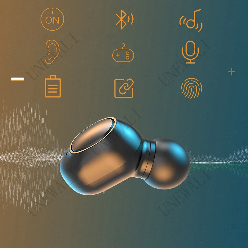 S5 In-Ear Bluetooth 5.0 Wireless Earphones TWS Noise Cancelling Earbuds for Sports Waterproof Headset With Mic For Mobile Phone_voghion.com