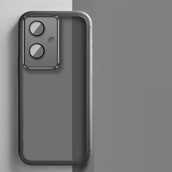 Shookproof Plating Silicone Phone Case with Enhanced Protection for Realme Note 60x (Jtm TH)