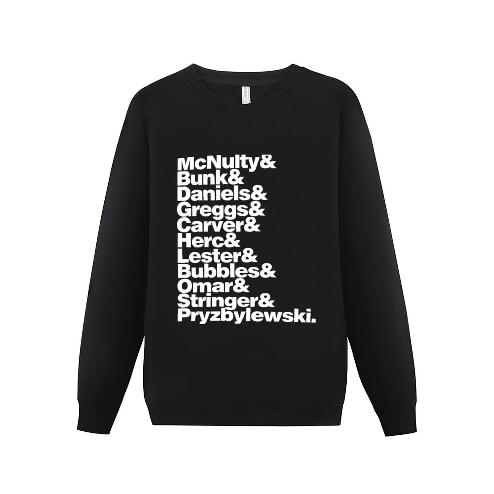 

New THE WIRE Sweatshirt streetwear men japanese style autumn clothes for men men's sweatshirt