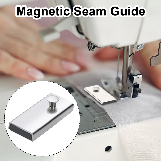 Guía magnética Máquina de coser con aguja de una sola aguja