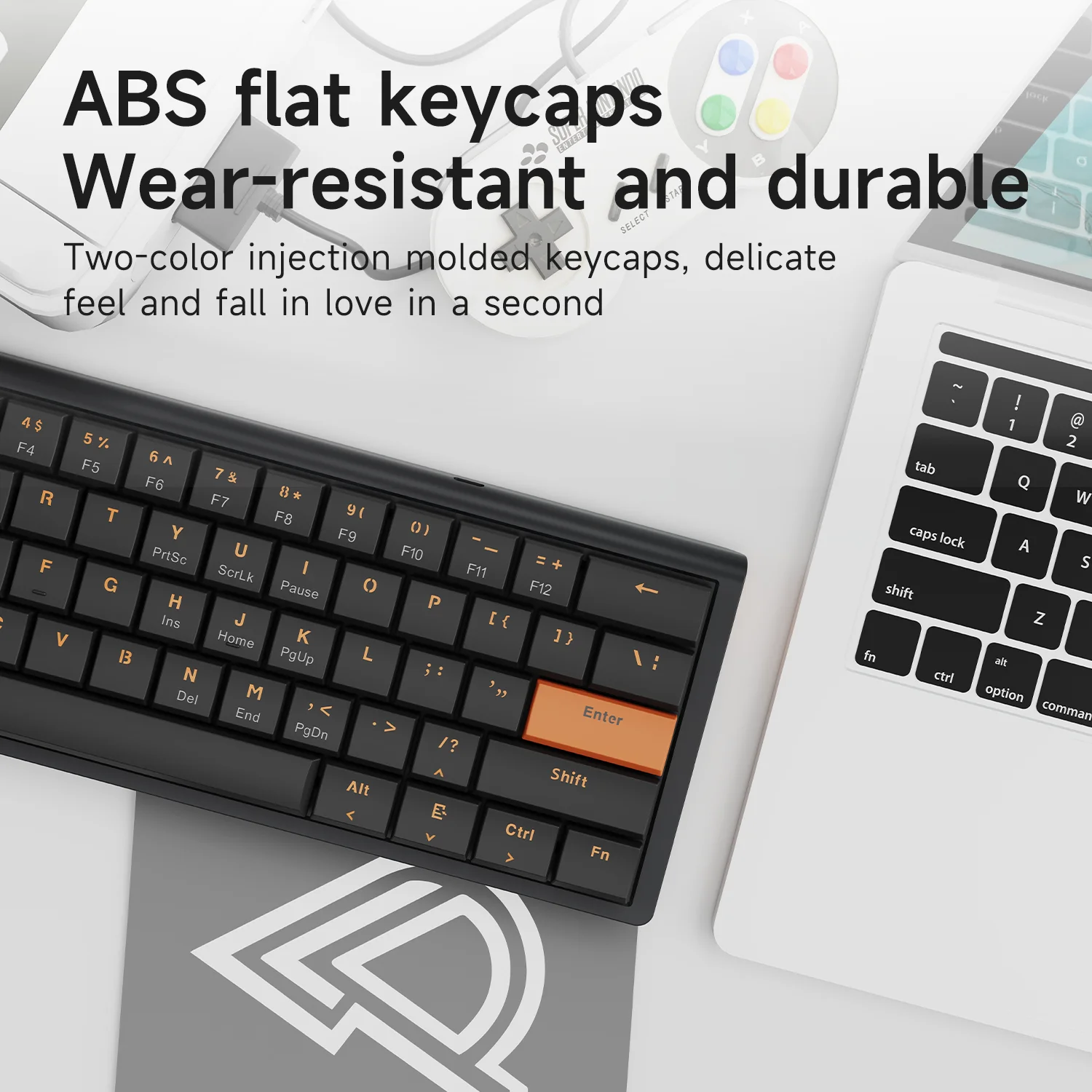 Ajazz NKL61 Low Profile Keyboard 61-Key Slim Body Wired Mechanical