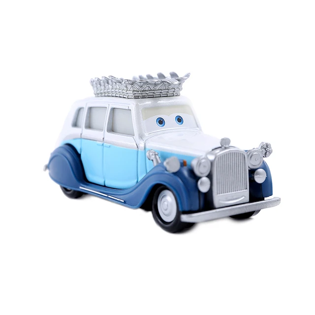 Disney Pixar Pickup Truck Series Lightning McQueen Mater Jackson Storm Ramirez 1:55 Diecast Vehicle Metal Alloy Kid Toys 3