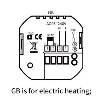 Tuya Smart Life Wifi Thermostat สําหรับหม้อต้มแก๊สและเครื่องทําความร้อนใต้พื้นอุ่นเครื่องควบคุมอุณหภูมิบ้าน SmartThings Alexa Google Siri 8