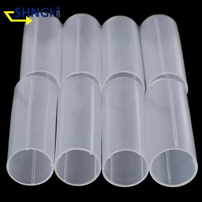 

8Pcs 18650 Battery Holder 6cm Tube For Flashlight Torch Lamp Light Battery Holder Storage Box Plastic Case Adaptor New