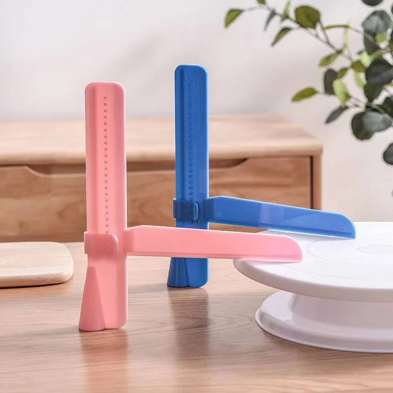1Pc Adjustable Cake Scraper Fondant Spatulas Cream Cake Edge Smoother Decorating Tools DIY Bakeware Kitchen Accessories