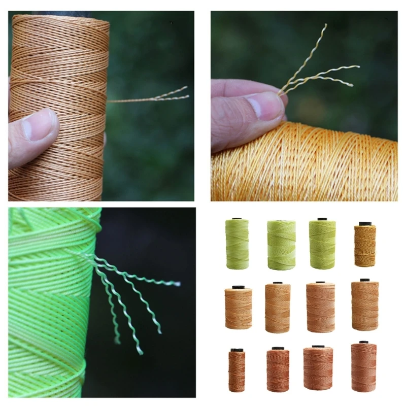 

Braided Nylon Cord Spool Kites Line Durable String for Kites Flying Outdoor Craft Low Stretch 2 Strands 3 Strands