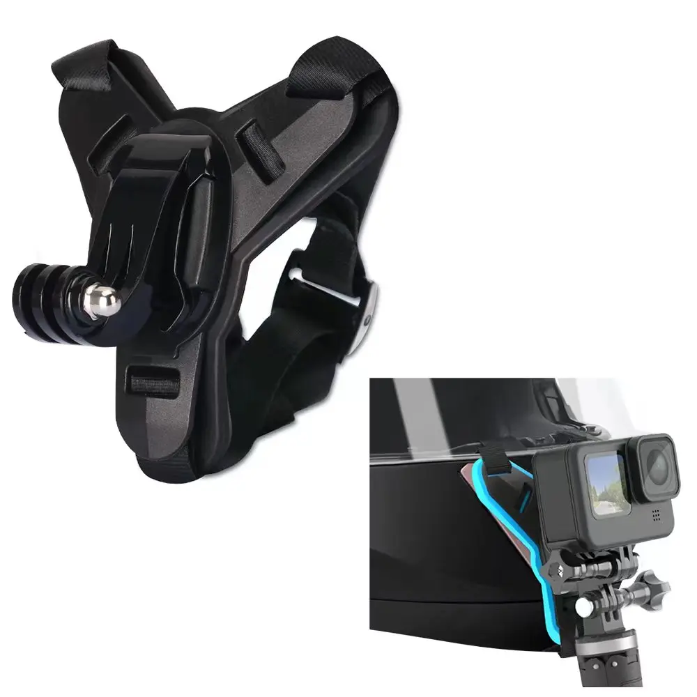 Držák na bradu motocyklové přilby GoPro Hero 11 10 9 8 7 6 - DuoDton