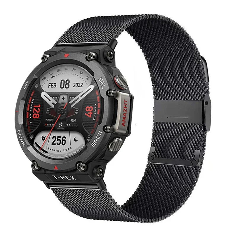 For Amazfit T REX Stainless Steel Watchband For Amazfit T Rex