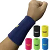 1Pair 4.3×3.1 Inch Cotton Tennis Wristband Sport Running Gym Yoga Wrist Sweat Band Fitness Volleyball Basketball Wrist Cuff Wrap