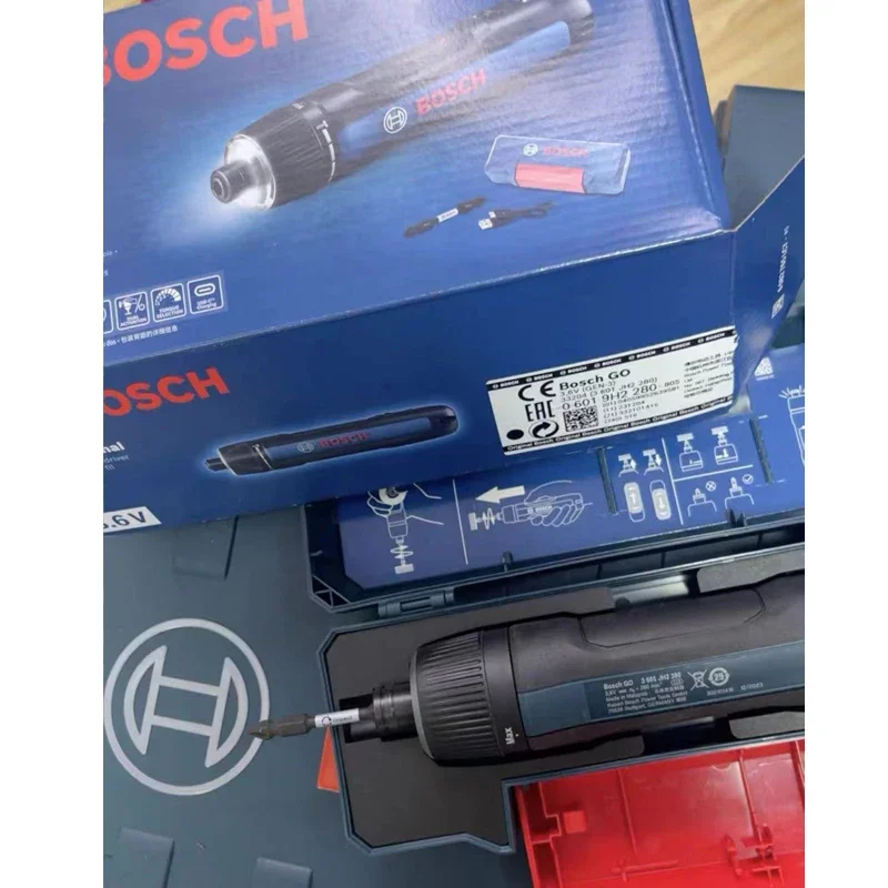 BOSCH GO 3 Cordless Screwdriver 3.6V Lithium-ion Battery Rechargeable Cordless Drill with Box Bosch go3 Professional Tool