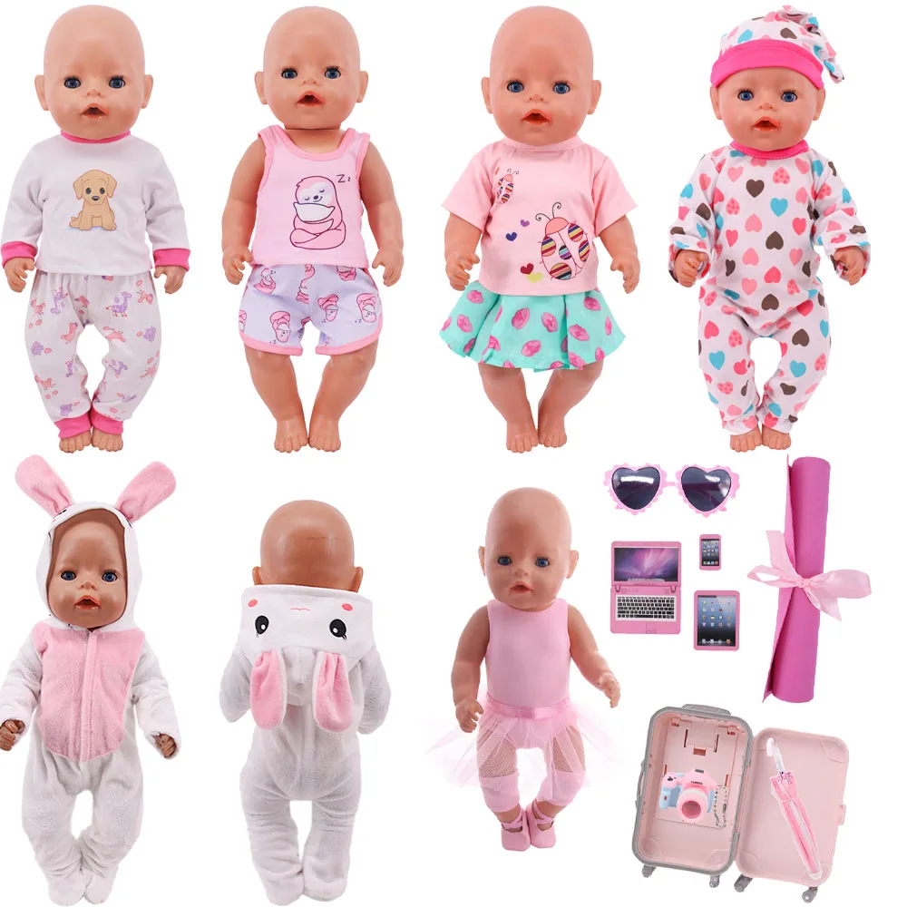 Кукольная одежда для кукол 43 см, куклы для новорожденных, 18-дюймовые американские куклы для девочек, детские мини-предметы первого поколения, аксессуары
