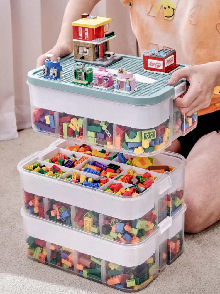 Boîte de Rangement de décennie s de Construction Lego