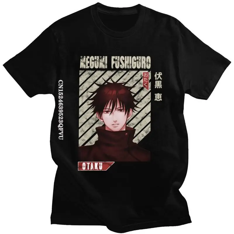 

Футболка мужская хлопковая с рисунком манги, унисекс