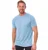 100% Superfine Merino Wool T Shirt Men Merino Base Layer Shirt Wicking Breathable Quick Dry Anti-Odor No-itch 180G Euro Size 14